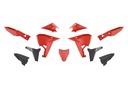 RTech Revolution Plastic Kit for Kove X Pro & Rally 800 Bikes (2024-2025) - 6 PCS - (Red/Black)