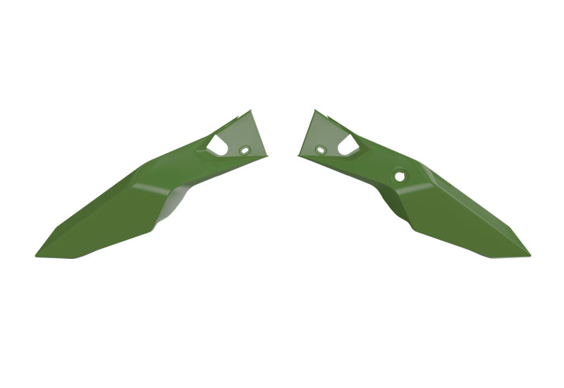 RTech Rear Side Panels for Kove X Pro & Rally 800 Bikes (2024-2025) - (Green)