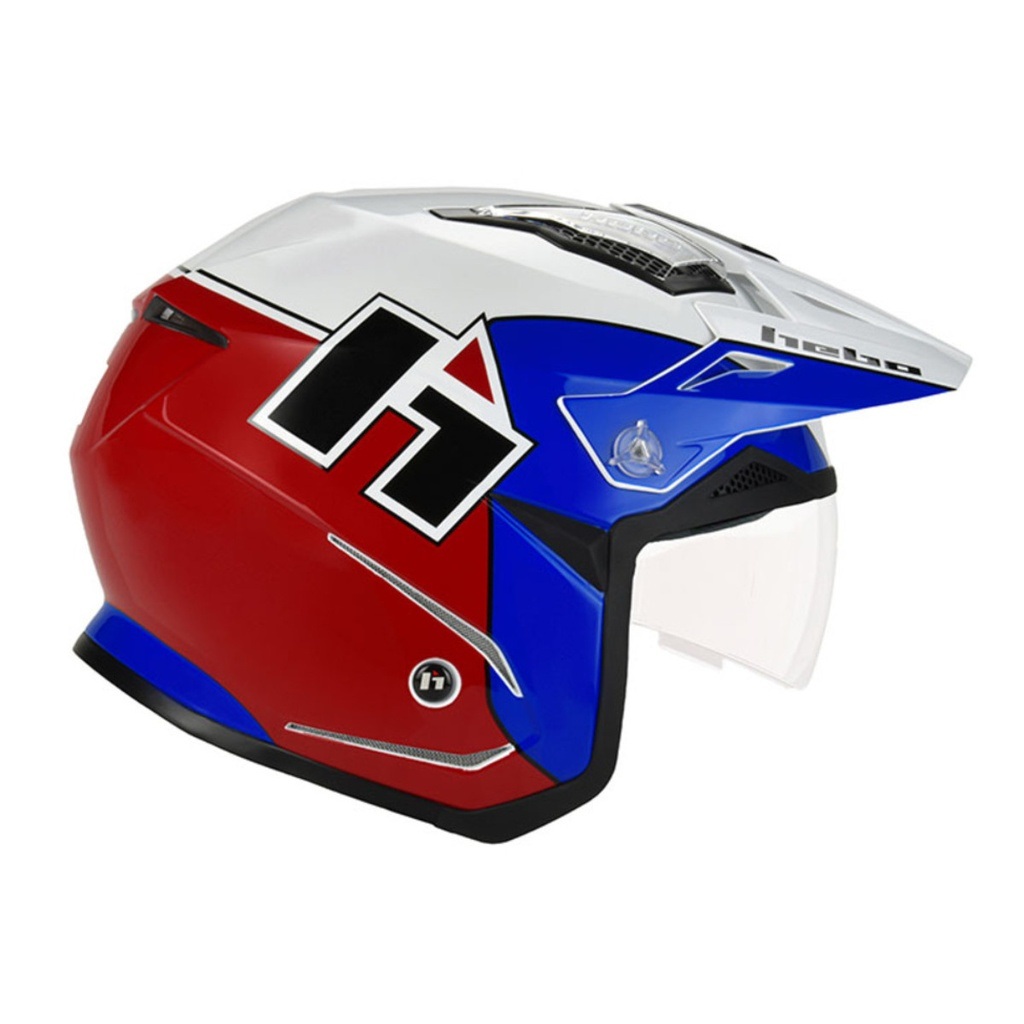Hebo Zone 5 Trials Helmet (Medium) - (Red) - (Limited Stock)