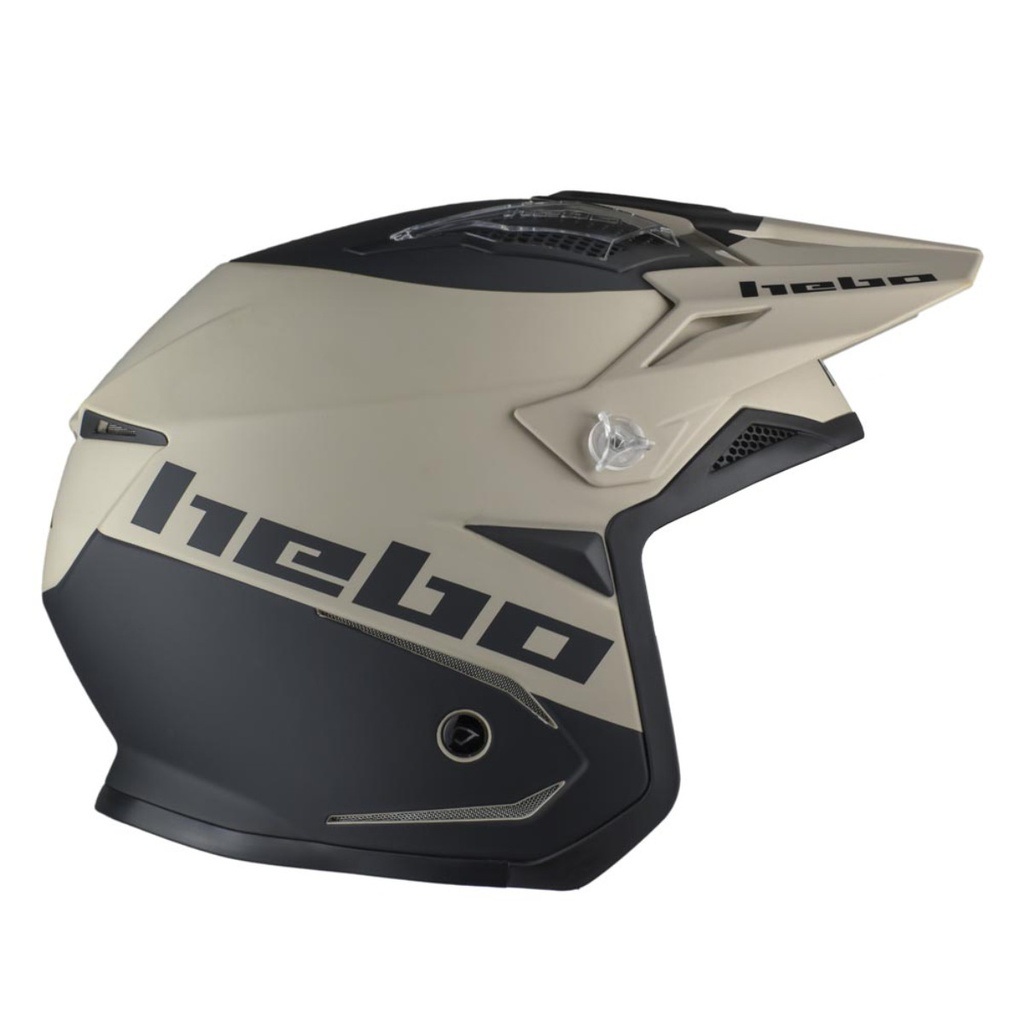 Hebo Zone 5 Trials Helmet - XL - (Beige) - (Limited Stock)