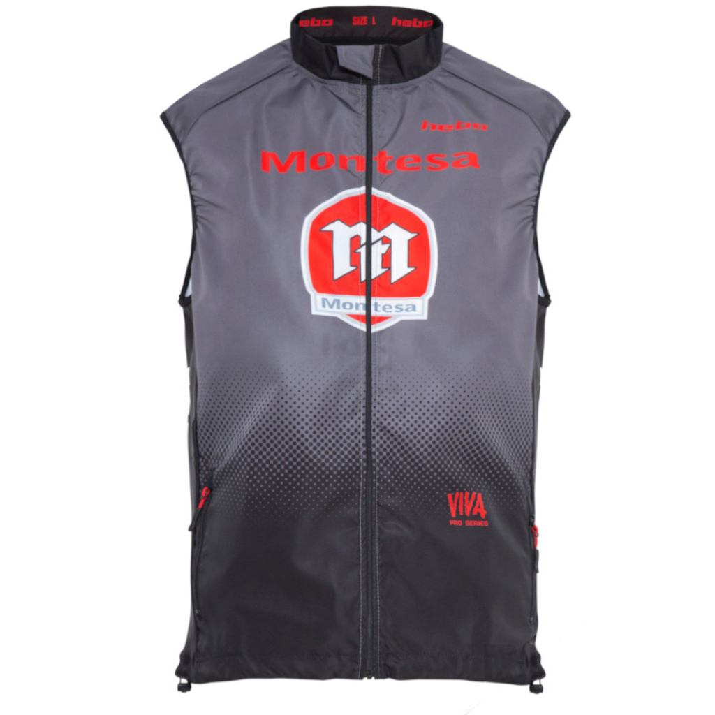 Hebo Montesa Classic Wind Pro Vest - Medium - (Grey) - (Limited Stock)