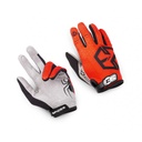 S3 Spider Off-Road Gloves for Kids - High-Grip Nanofront Palm - XS - (Red)