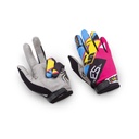 S3 Spider Off-Road Gloves for Kids - High-Grip Nanofront Palm - Medium - (Bolt 57)