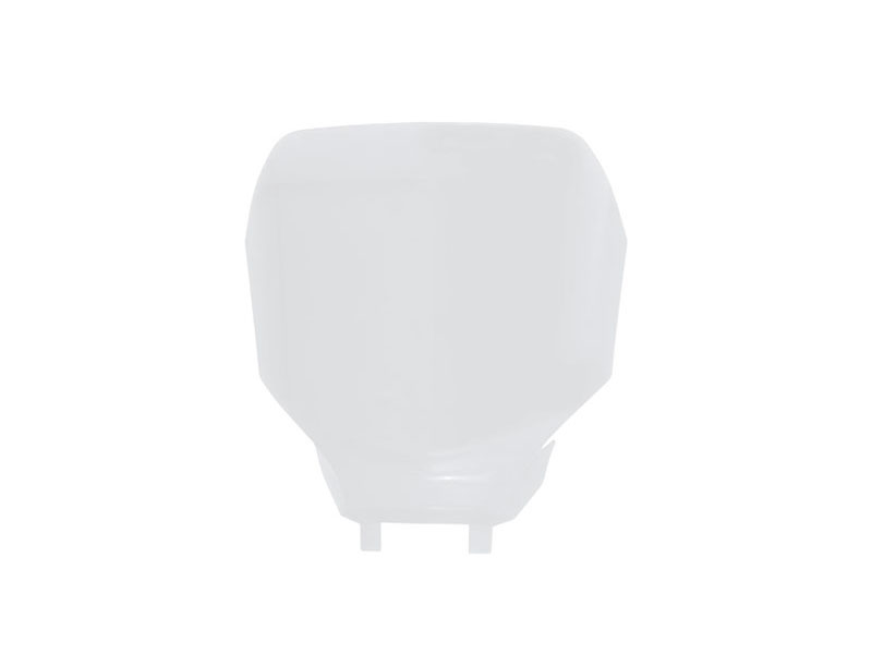 RTech Front Number Plate for Yamaha YZF & YZ-FX 250/450 Bikes (2023-2026) - (White)