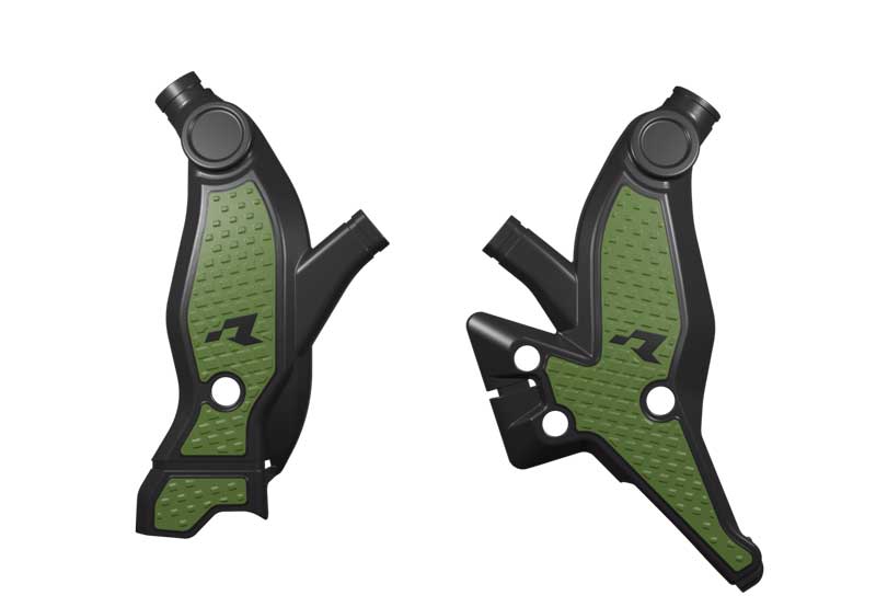 RTech Frame Protectors for Yamaha T7 Models (2019 to 2025) - (Military Green)