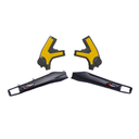 RTech Plastic Frame & Swingarm Protectors Bundle for Sur-Ron Ultra Bee Models (2023 to 2025) - (Black / Yellow)