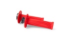 RTech R20 Universal Lock-On Grips - 28mm Diameter - Wave (Neon Red)