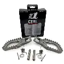 #1 Gripper Stainless Steel CTRL Footpegs for KTM, GasGas & Husqvarna (2023-Present)