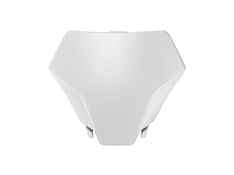 RTech Front Number Plate for GasGas MC 85 (2025-2026) - (White)