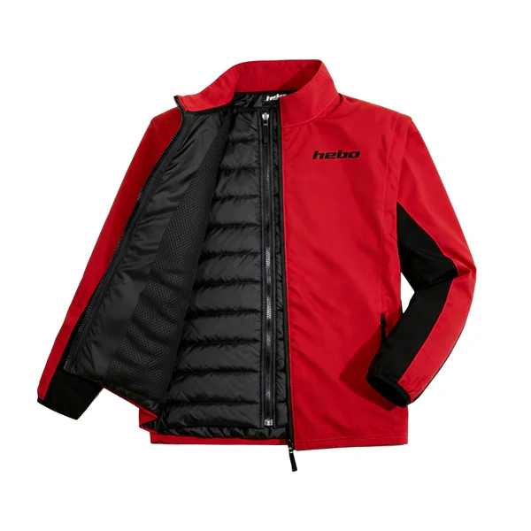 Hebo Sentinel EVO Jacket with Detachable Sleeves - Medium - (Red)