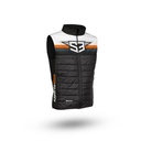 S3 Gilet Lightweight Hybrid Insulated Racing Vest - XL - (Black/Orange)