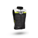 S3 Gilet Lightweight Hybrid Insulated Racing Vest - Large - (Black/Fluorescent Yellow)