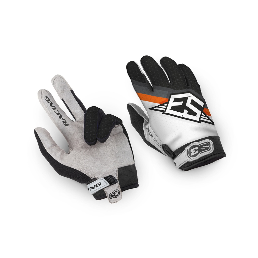 S3 Rock Racing Gloves - Nanofront Grip Palm - XL - (Orange)