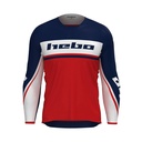 Hebo Breathable MX Scratch Fit T-Shirt - Small - (Red/Blue)