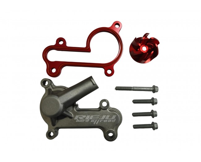 Rieju Hard Offroad Water Pump Cover Kit for MR300i (2026) - (Red)