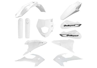 RJ - COMPLETE PLASTICS KIT (WHITE) {MR RANGER), 0/K00.570.9105