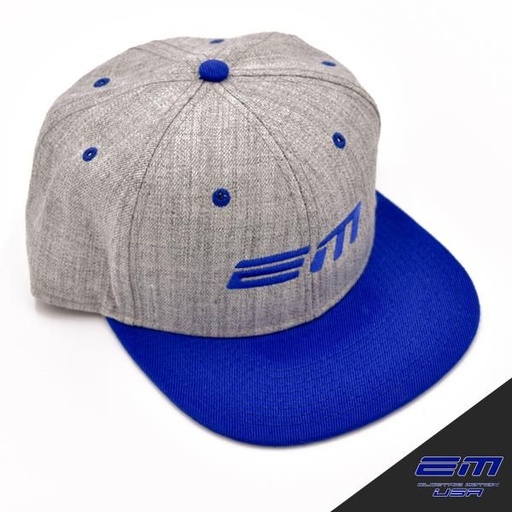[EM-HAT-FLATBILL] Hat, Electric Motion, Flatbill