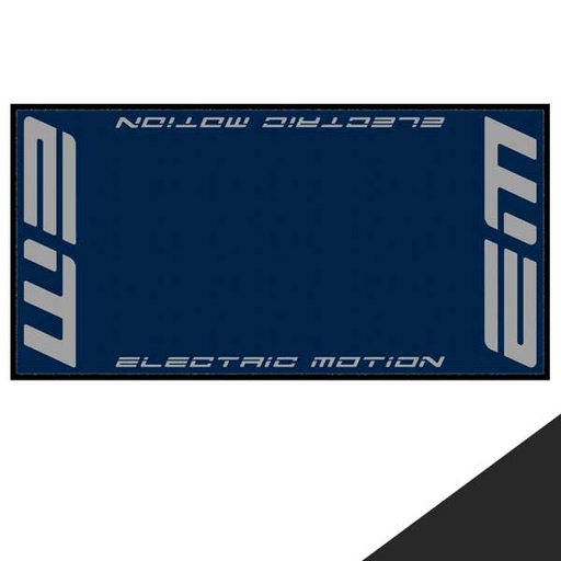 [CARPET-EM] Carpet, Logo, Electric Motion, 100x200cm (39.37x78.74in)