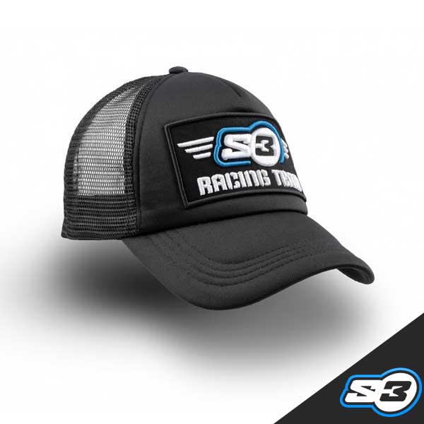 ** - S3 - Hat, Racing, Black/Blue