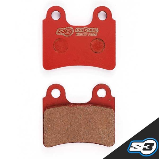 [BR-322] S3 - Pads, Brake, Front, Trials, AJP/BRAKTEC/GRIMECA