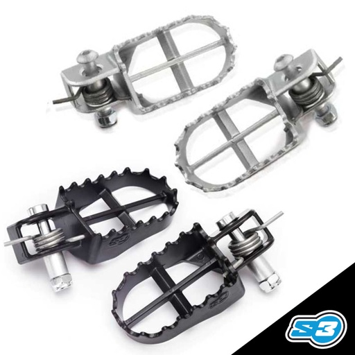 S3 - Footpegs, Steel, Original, Trials, ESK-005 (Limited Stock)