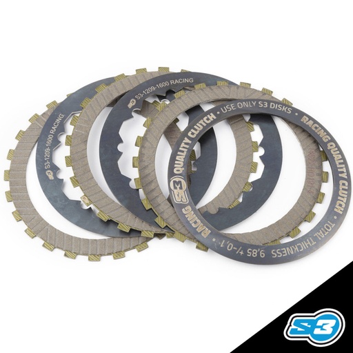 [EMK-652] S3 - Kit, Clutch, Discs/Plates/Spring, Trial, EMK-652, Sherco