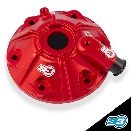 [TX-1632-R] S3 - Cylinder Head, Trials, No Insert, GasGas, 23-Up, 250/280/300