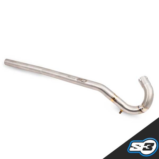 [EX-TIGER] S3 - Pipe, Exhaust, 4T, Trials, Titanium, Triumph Tiger, 200/250, EX-TIGER