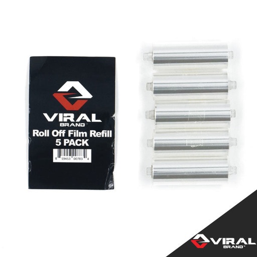 [VB-WL22-ROFILL] Viral Brand - Film, Roll-Off, Works Series, Clear, 5-Pack  (Limited Stock)