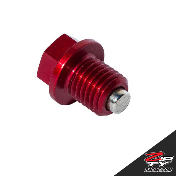 Zip-Ty Racing - DRAIN PLUG 12mm HEX (Red), GasGas (Limited Stock)