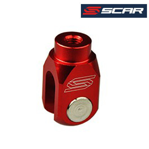 [BC201R] Scar Racing, Clevis, Brake, Rear, Enduro, NISSAN, Red (Limited Stock)