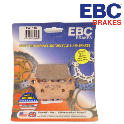 [FA131R] EBC Brakes - Pads, Brake, Front, Sintered R-Series, GasGas EC/XC 01-08 (Limited Stock)