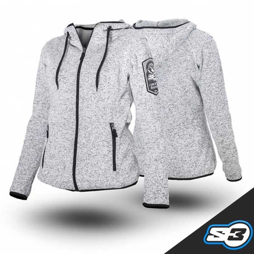 S3- Jacket, Alps, Soft, Grey, Women's