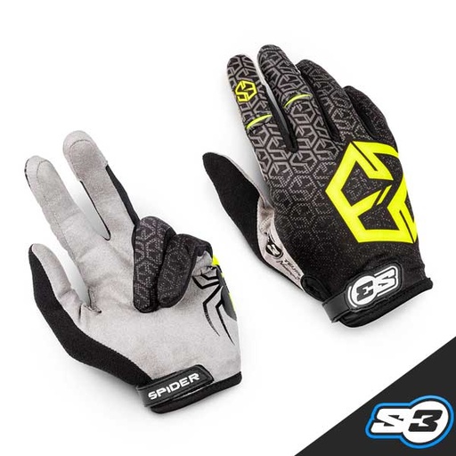 S3 - Gloves, Spider, Kids, Yellow, V-990-K
