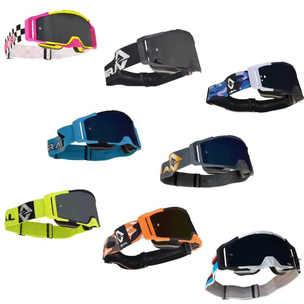 Viral Brand Goggles, Signature Series, Smoked Lens CPDUSA