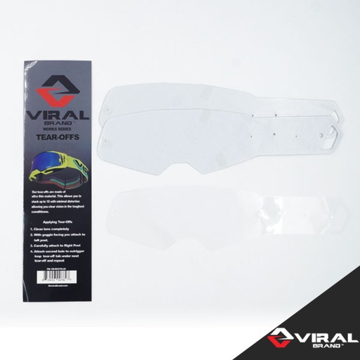 Viral Brand - Tear Offs, Works/F2 Series (Limited Stock)