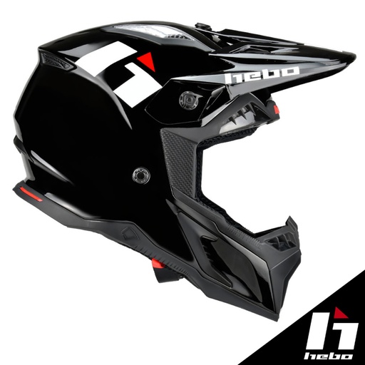 ** - Hebo - Helmet, MX Maddox II, Fibra, Enduro, HC0535