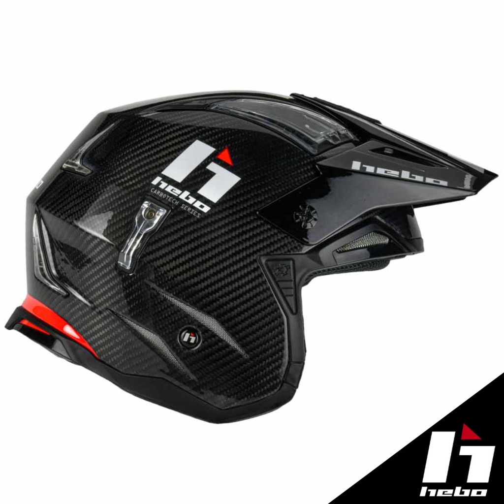 Hebo - Helmet, Zone 4, Carbontech, Trial, HC1063 (Limited Stock)