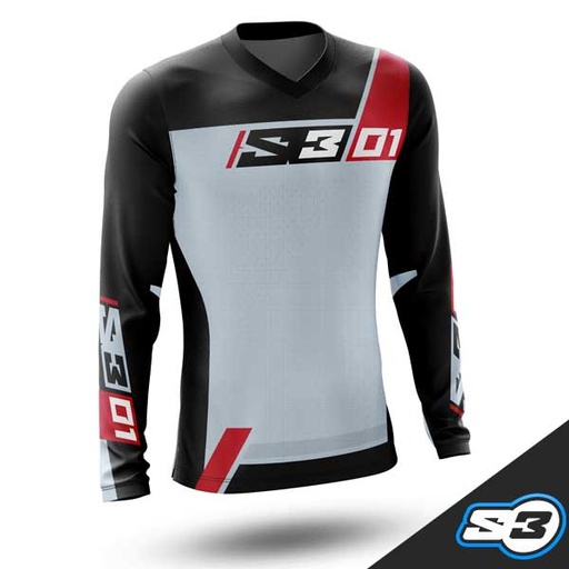 S3 - Jersey, Collection 01, Grey, 01-GR1