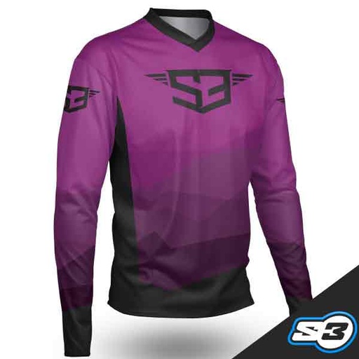 S3 - Jersey, Angel Colors Collection, Purple, AN-P1 (Limited Stock)