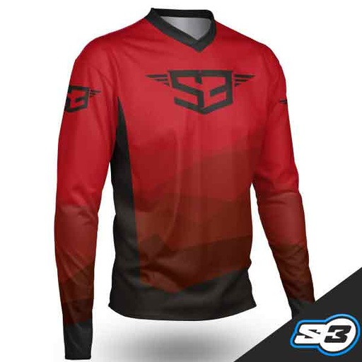 S3 - Jersey, Angel Colors Collection, Red, AN-R1 (Limited Stock)