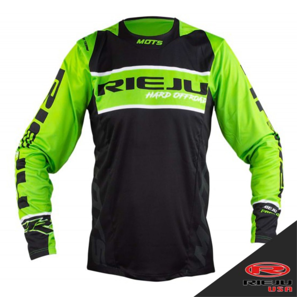 RJ - Jersey, Hard Offroad, Green, RIEJU (Limited Stock)