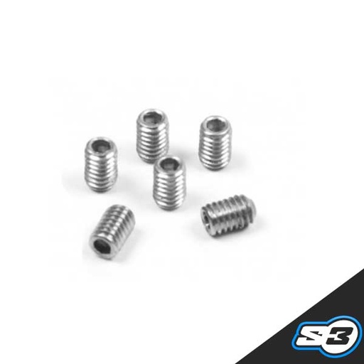 [ESK-551] S3 - Setscrews (Teeth), Footpegs, HR/Curve, ESK-551 (Limited Stock)