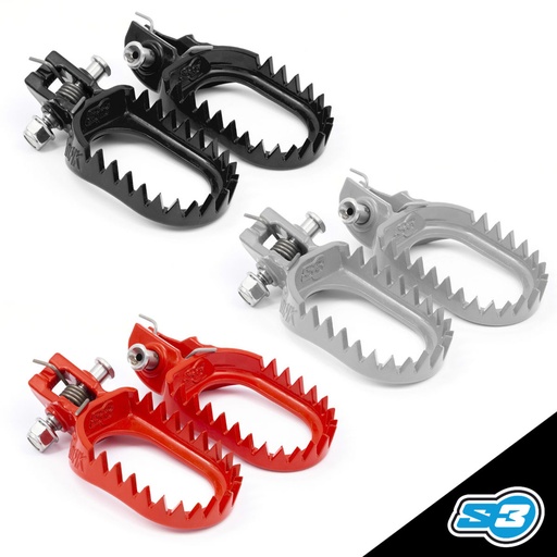 S3 - Footpegs, Punk, Steel, Enduro, ESK-1385