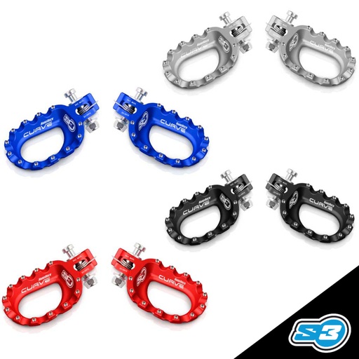 S3 - Footpegs, Hard Rock, Curve, Trials, ESK-970