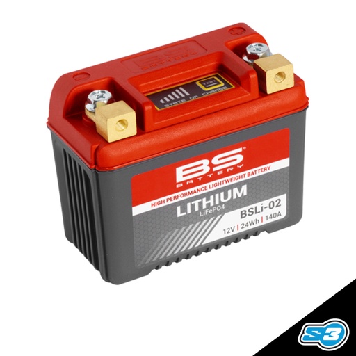 [BATT-02] S3 - Battery, Lithium Ion, 12v, BSLi-02, BATT-02