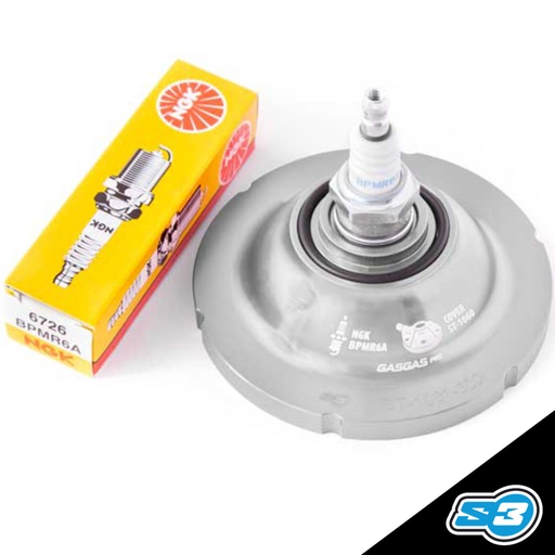 S3 - Insert, Cylinder Head, Trials, GasGas, 14-22, 250/300, STD Comp (Limited Stock)