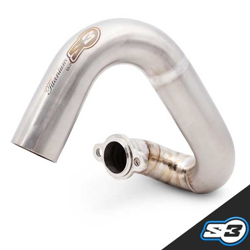 [EX-N1-LONG] S3 - Pipe, Exhaust, 2T, Trials, Titanium, GasGas, EX-N1-LONG