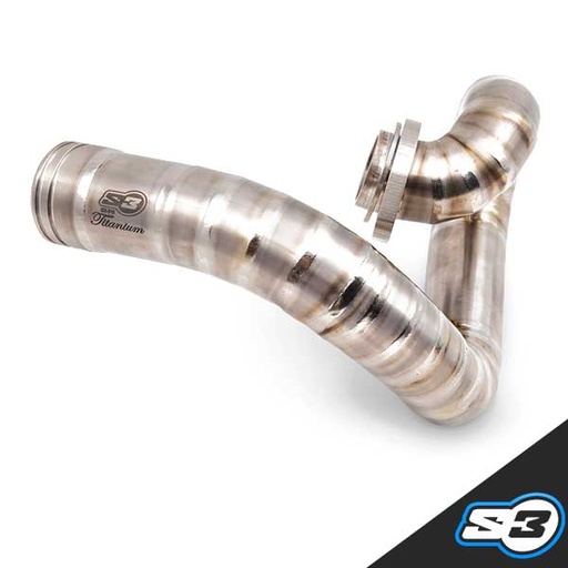 [EX-315] S3 - Pipe, Exhaust, 2T, Trials, Titanium, Montesa 315, 97-04, EX-315