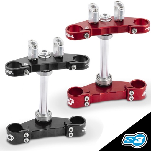 S3 - Triple Clamps, Aluminum, Trials, Montesa, HA-1111
